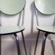 Set of 2 formica chairs