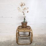 Table d'appoint en rotin