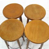 4 tabourets de bar, années 1970
