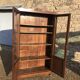Art deco bookcase oak