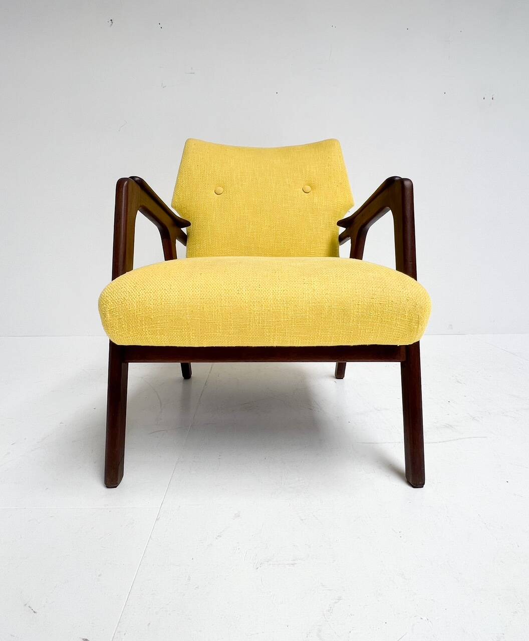 Wooden wingback chair from the 1960’s
