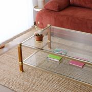 1970s double-top coffee table