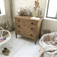 Oak workshop dresser