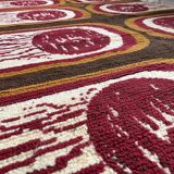 Design Scandinavian vegan friendly carpet / rug in EGE RYA style, around 1970s