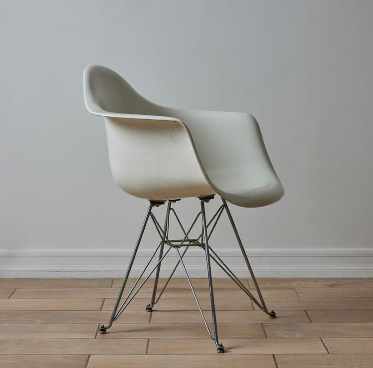 Modernica fiberglass armchair from 1948