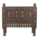Damchiya ancien - Meuble indien sculpté n°47