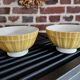 Old faceted bowl Digoin 9611