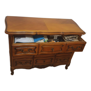 Commode merisier massif