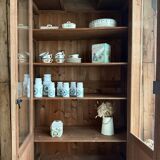 Art Deco display cabinet in oak (renovated)