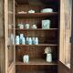 Art Deco display cabinet in oak (renovated)