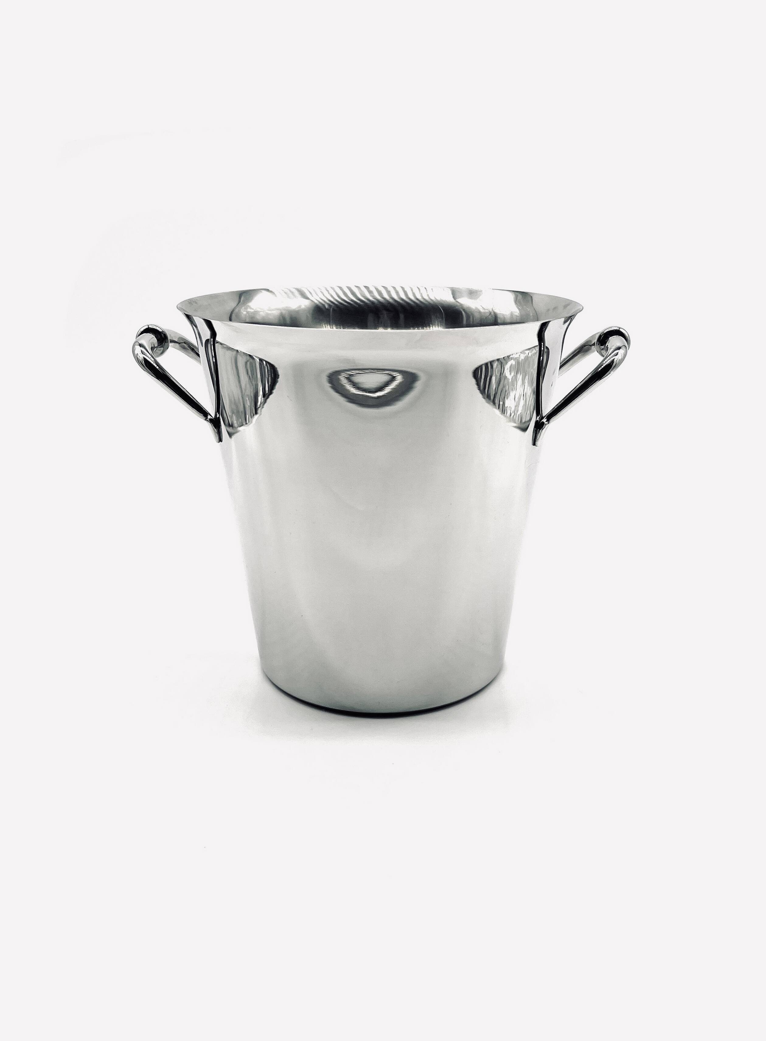 Seau à champagne en inox