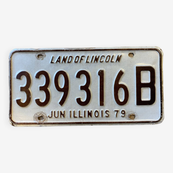 Plaque Illinois 339 316B