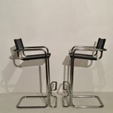 Pair of Cantilever Mart Stam bar stools