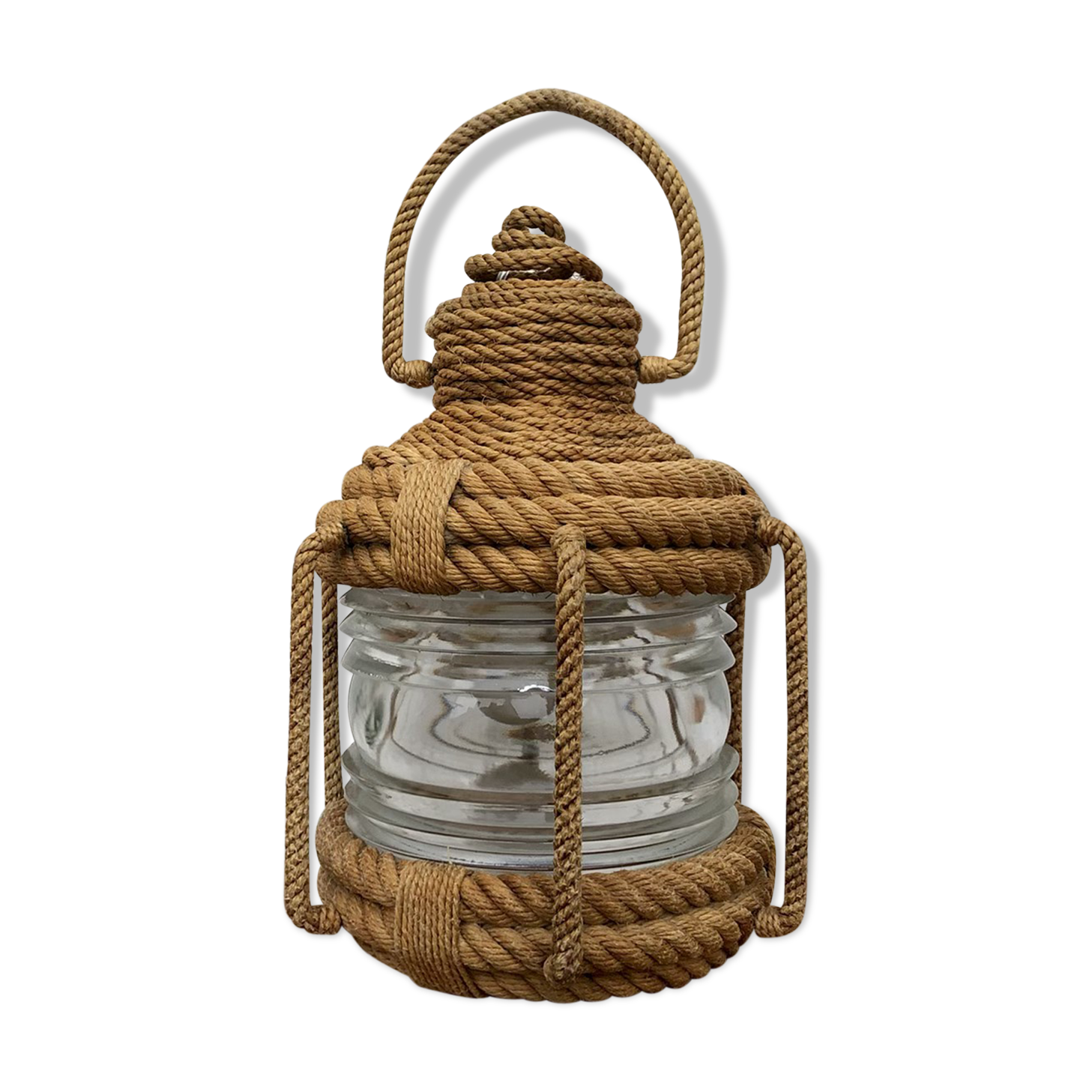 Rope lantern lamp