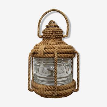 Rope lantern lamp