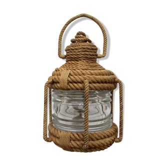 Rope lantern lamp