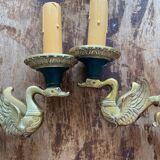 Paire d’appliques murales Lucien Gau 166