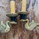 Pair of wall sconces Lucien Gau 166