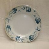 Sarreguemines Tircis barbotine art nouveau plate collection