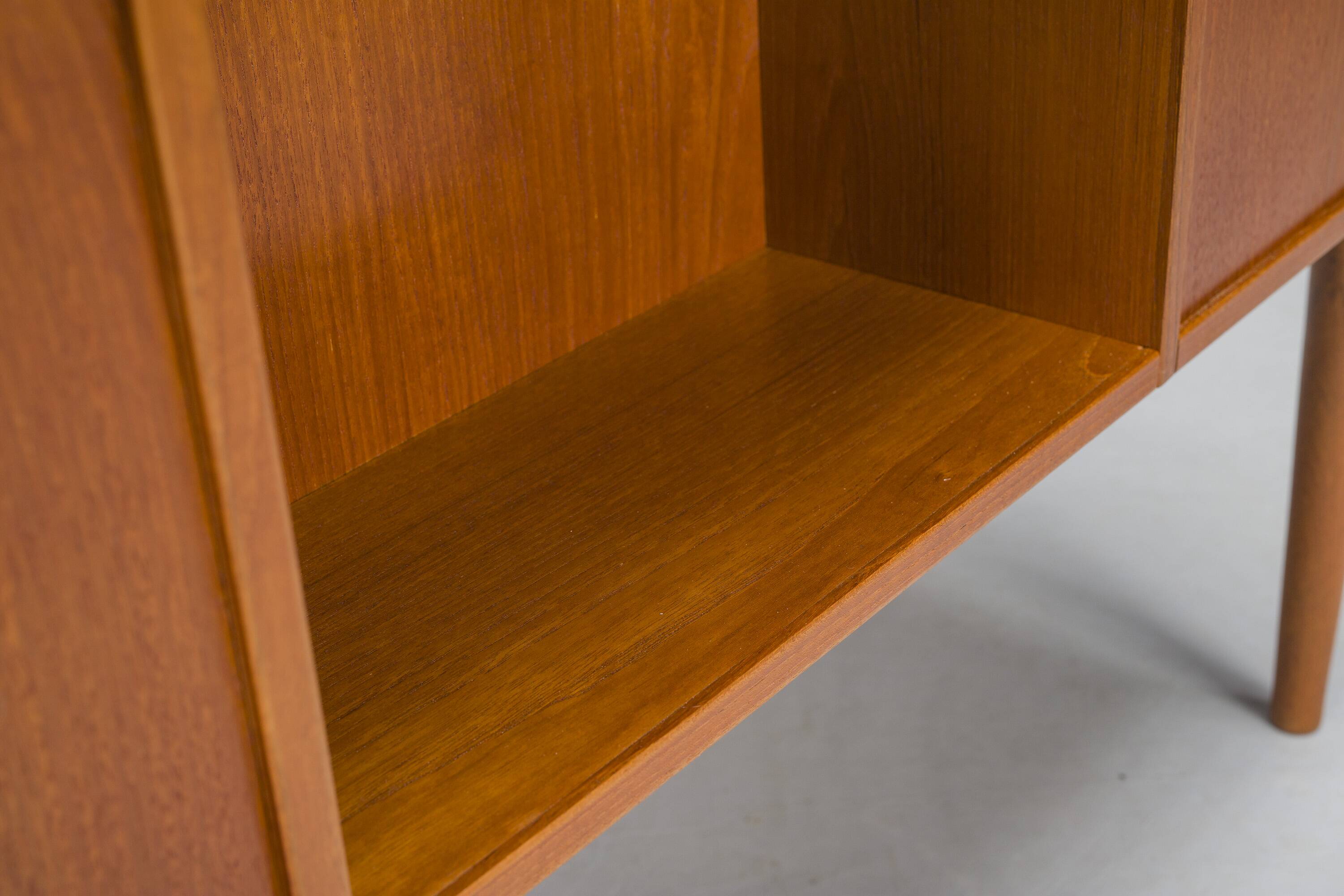Small Mid-Century Danish Teak Desk, 1970s
