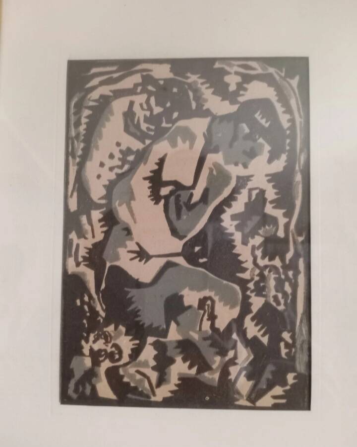 Lithographie, vers 1950