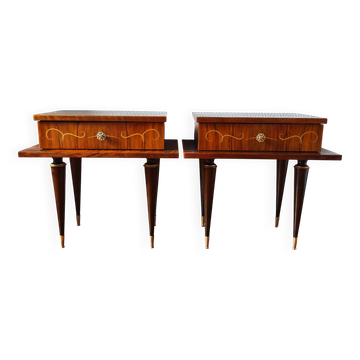 Pair of vintage bedside tables from the 1960s