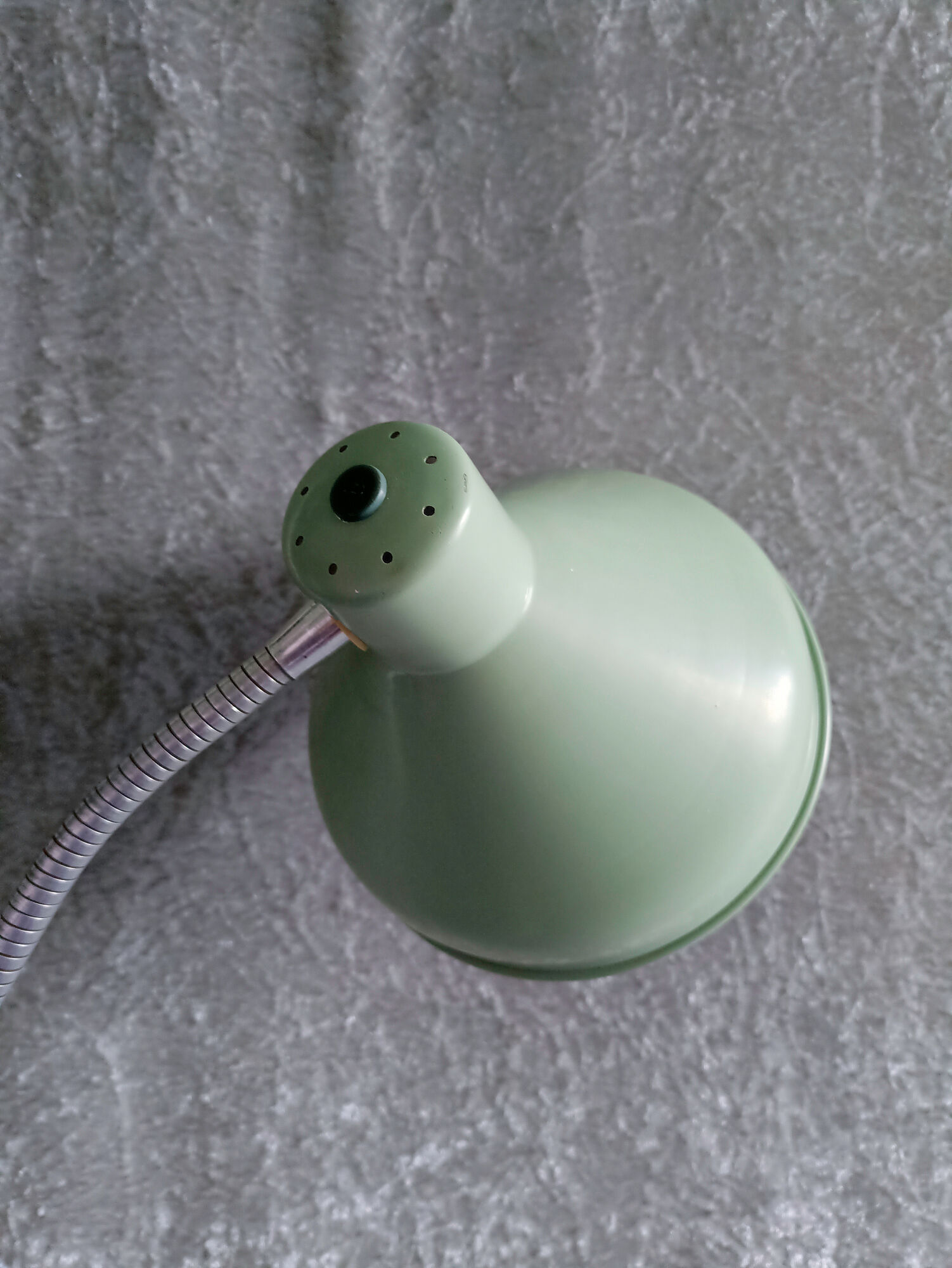 Water green articulated desk lamp 60s