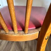 Set of 4 mismatched chairs