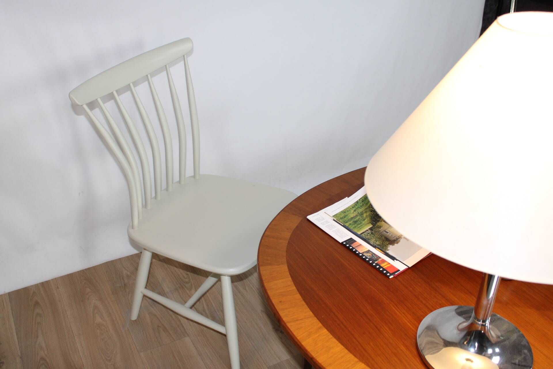Wooden chair by Gunnar Eklof, 1950s Sweden
