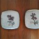 Set of 2 Vallauris plates signed by Gustave Reynaud