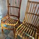 Two rattan chairs