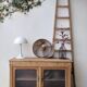 Art Deco glazed oak sideboard