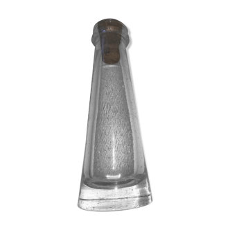 Old glass bottle blows