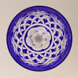 Roemer crystal Glass Roemer Crystal Saint Louis cobalt blue
