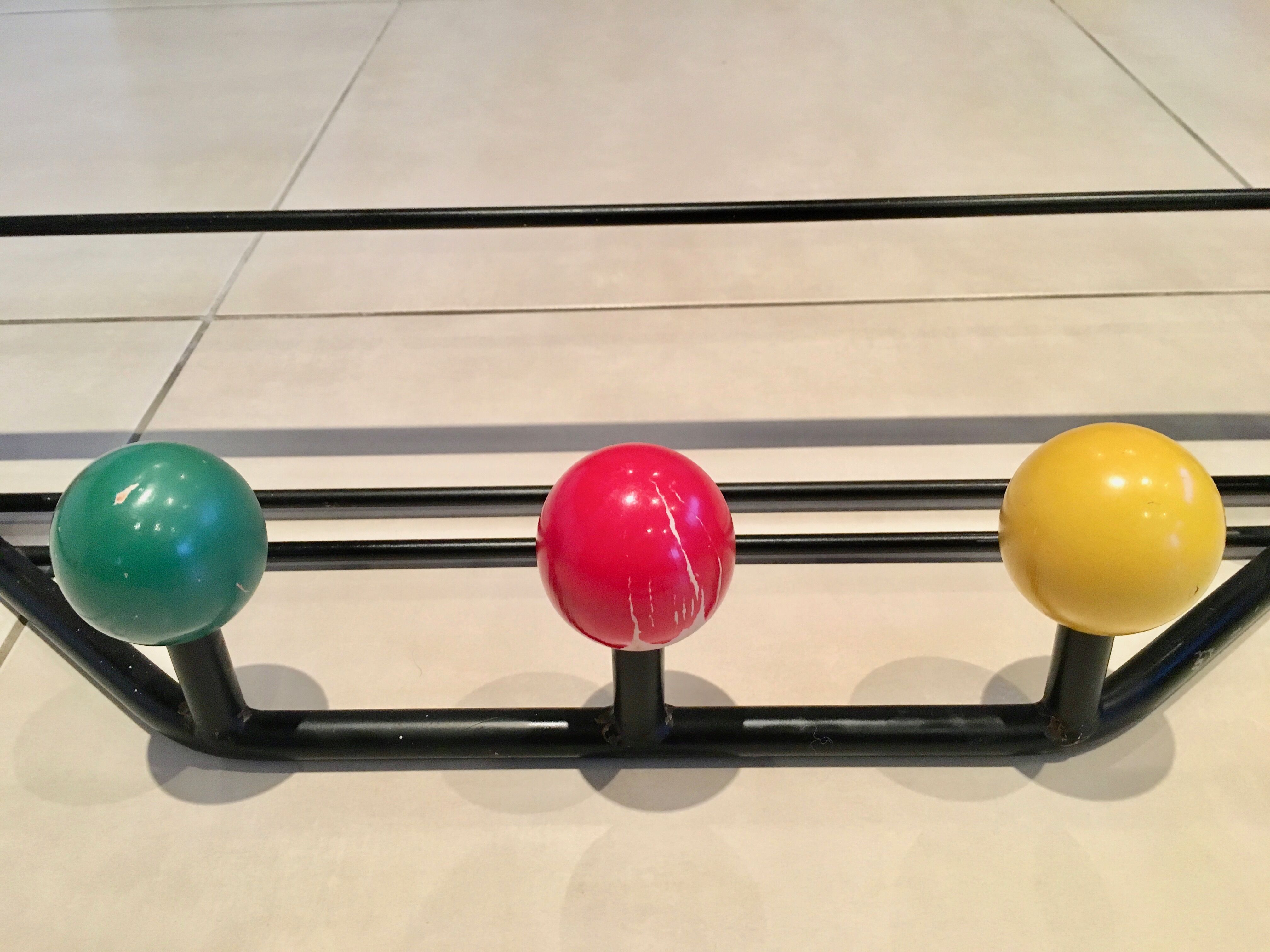 Peg balls vintage 60s