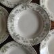 "Palmyra" - 6 deep plates, ironstone Sarreguemines