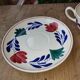 Large Maastricht porcelain cup and saucer