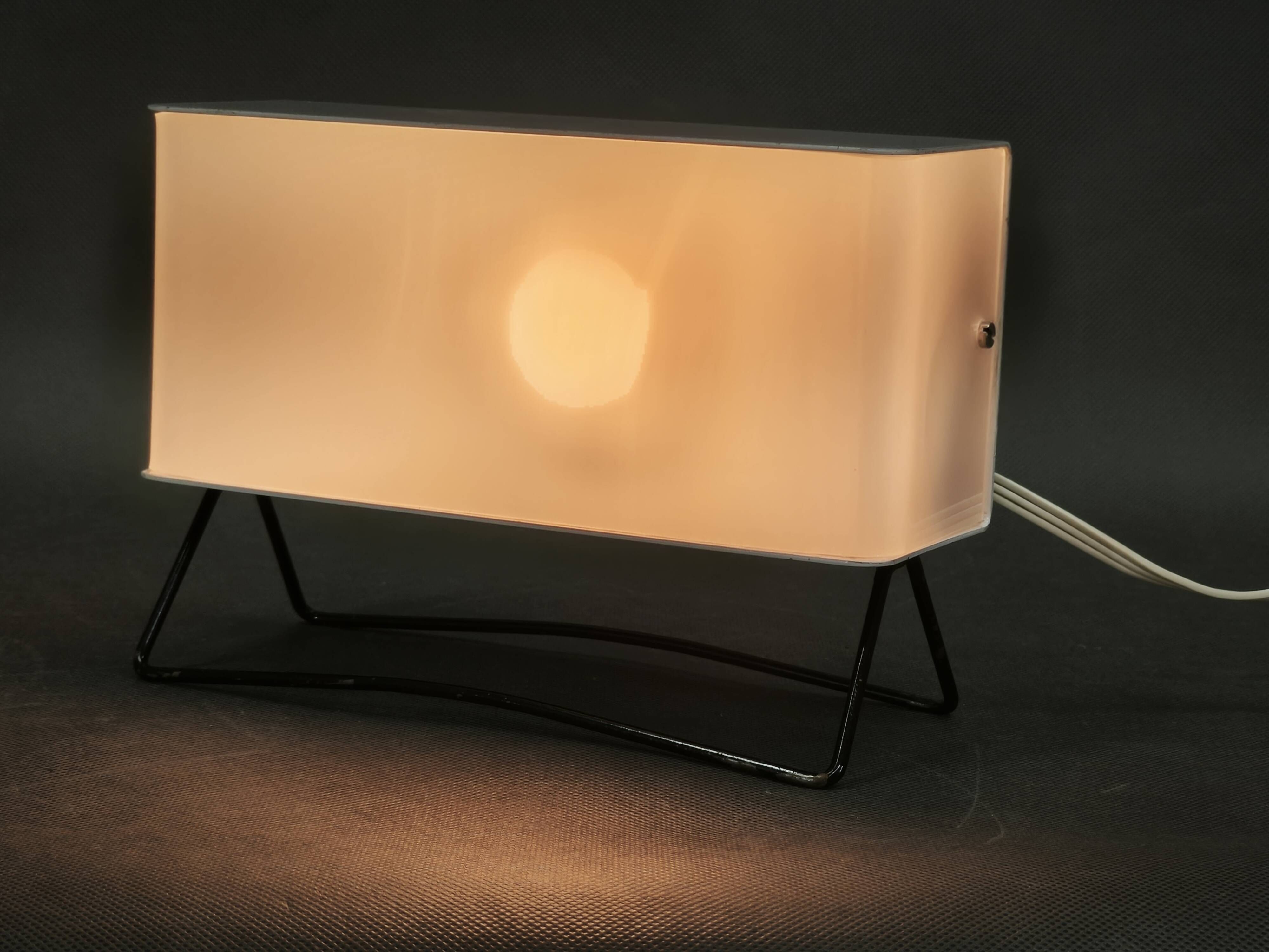 1970s Pokrok Žilina PS 11 Industrial Table Lamp, Czechoslovakia