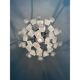Leafes Murano Glass Chandelier in Vintage Style