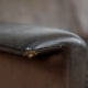 Canapé 2 places vintage moderne en cuir marron 3330 par Arne Vodder pour Fritz Hansen