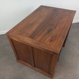 Walnut desk with drawers