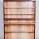 Bibliothèques Art Déco vintage en frêne et acajou, années 1940, ensemble de 2