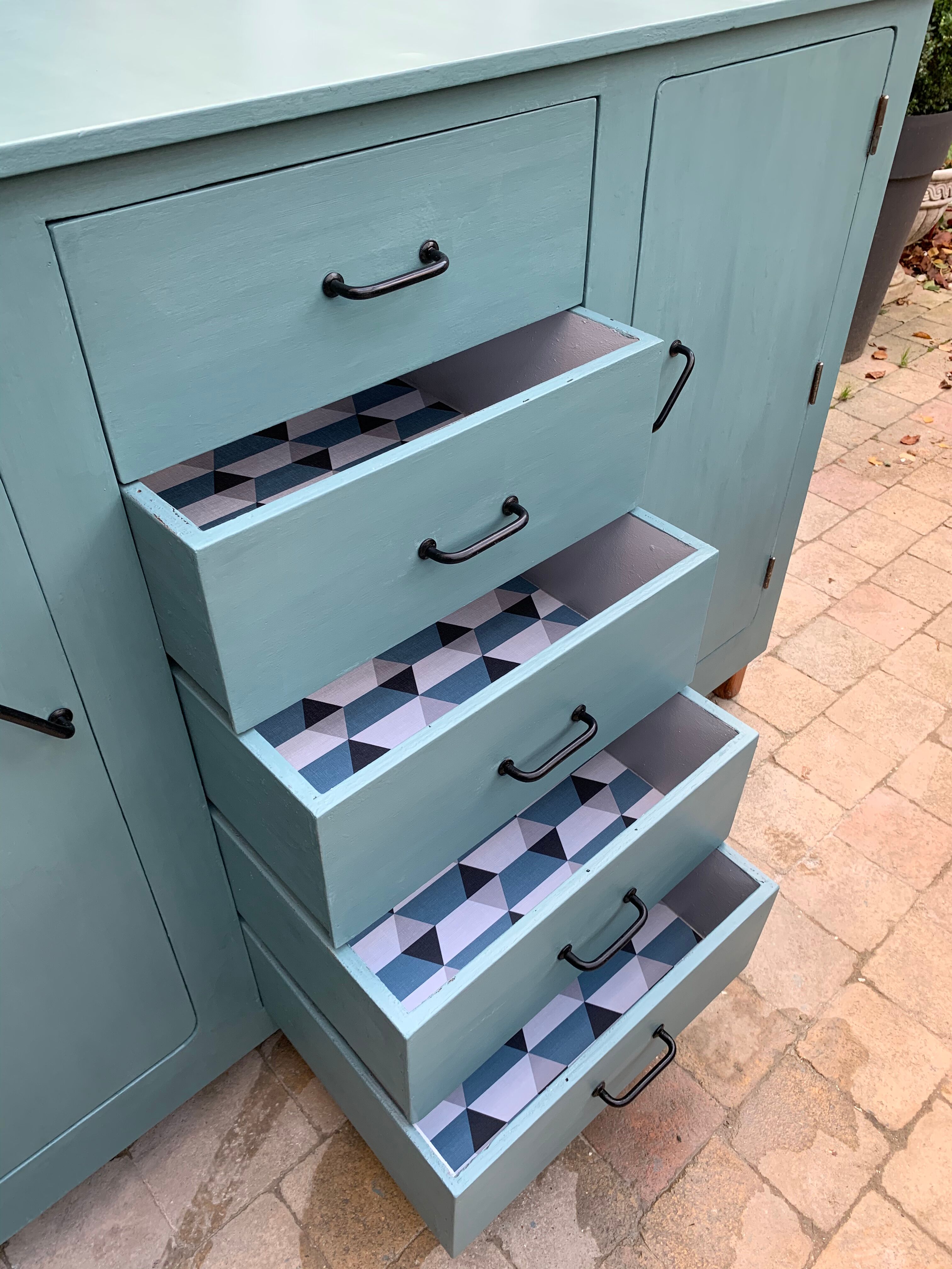 Buffet vintage 50