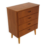 Commode scandinave en teck, Suède, 1960