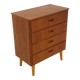 Scandinavian teak chest of drawers, Sweden, 1960