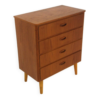 Scandinavian teak chest of drawers, Sweden, 1960