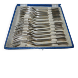 Christofle 12-piece cake fork set