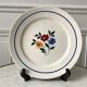 Round dish Saint-Amand Céranord model "Gilberte" hand painted 30s