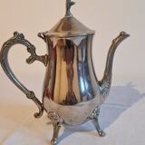 Silver vintage teapot