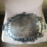 Silver metal top